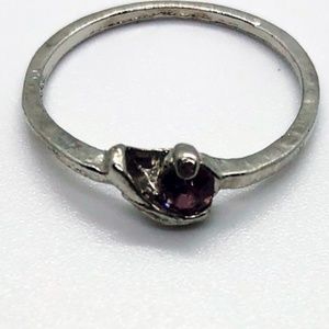 🔥HOT SALE🔥 Purple Rhinestone Fashion Ring 6.5